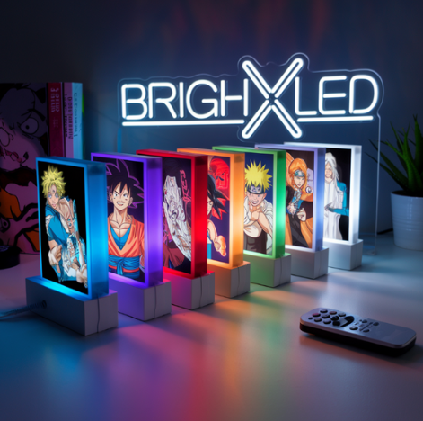 Boîtes LED manga
