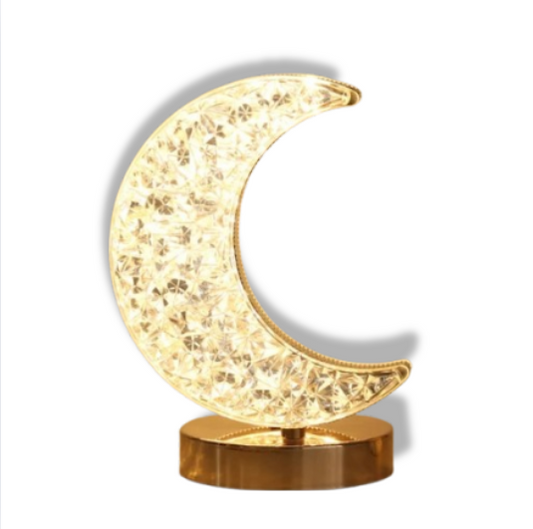 Lampe Lune Cristal
